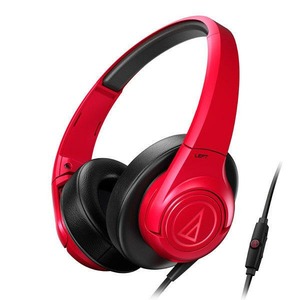 Наушники мониторные классические Audio-Technica ATH-AX3iS RD