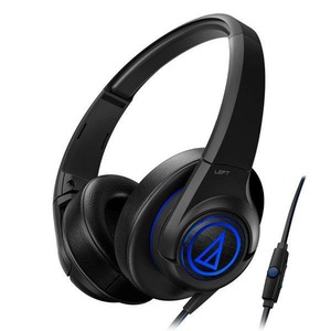 Наушники мониторные классические Audio-Technica ATH-AX5iS BK