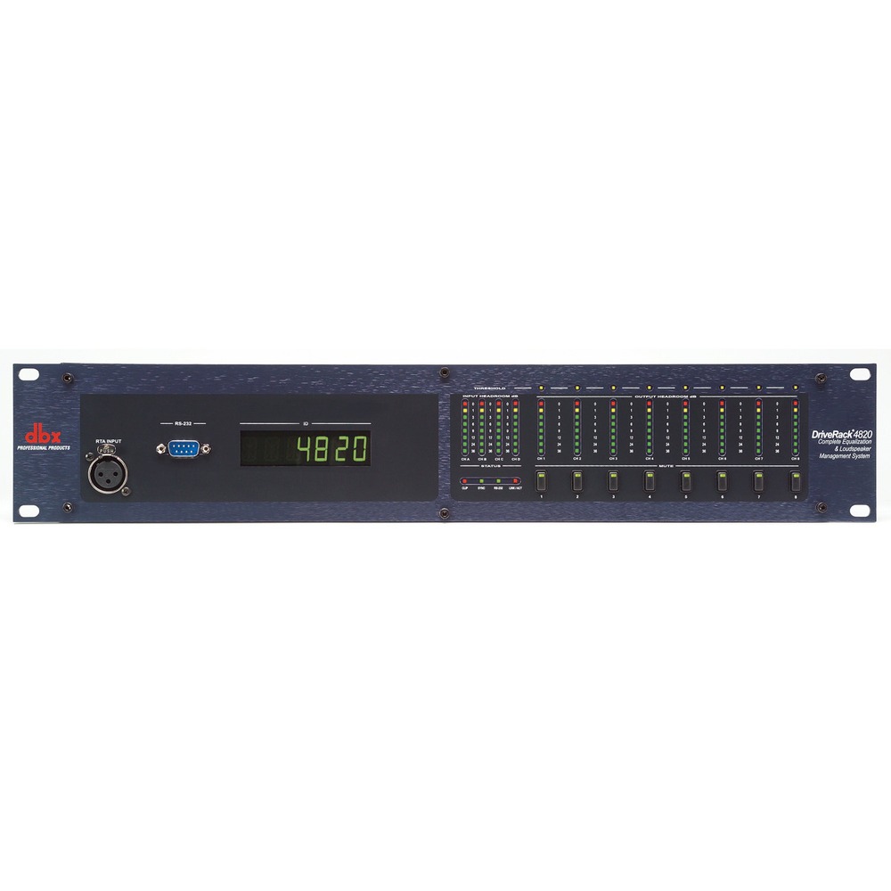 Контроллер/аудиопроцессор DBX DriveRack 4820