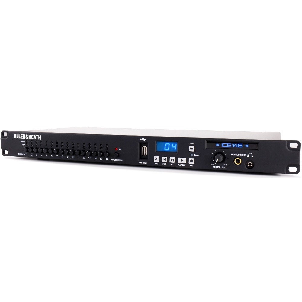 Студийный рекордер/проигрыватель Allen & Heath ICE-16D