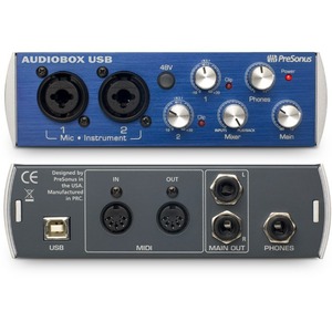 Комплект оборудования для звукозаписи PreSonus AudioBox Stereo
