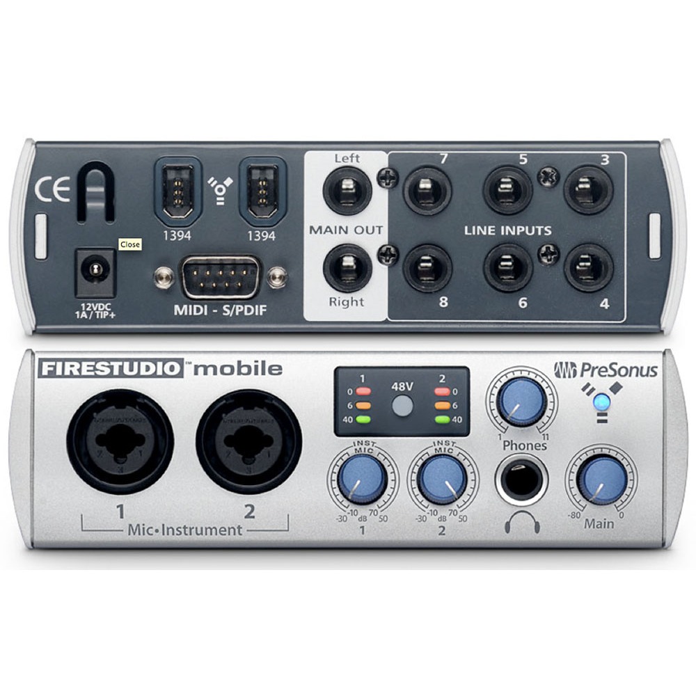 Внешняя звуковая карта PreSonus FireStudio Mobile