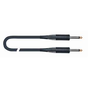 Кабель аудио 1xJack - 1xJack QUIK LOK S198-3 BK 3.0m