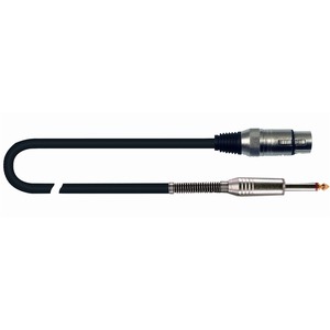 Кабель аудио 1xJack - 1xXLR QUIK LOK CM200F-6 6.0m