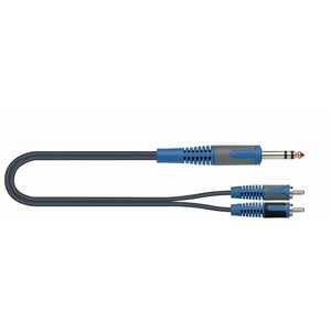 Кабель аудио 1xJack - 2xRCA QUIK LOK RKSA120-5 5.0m