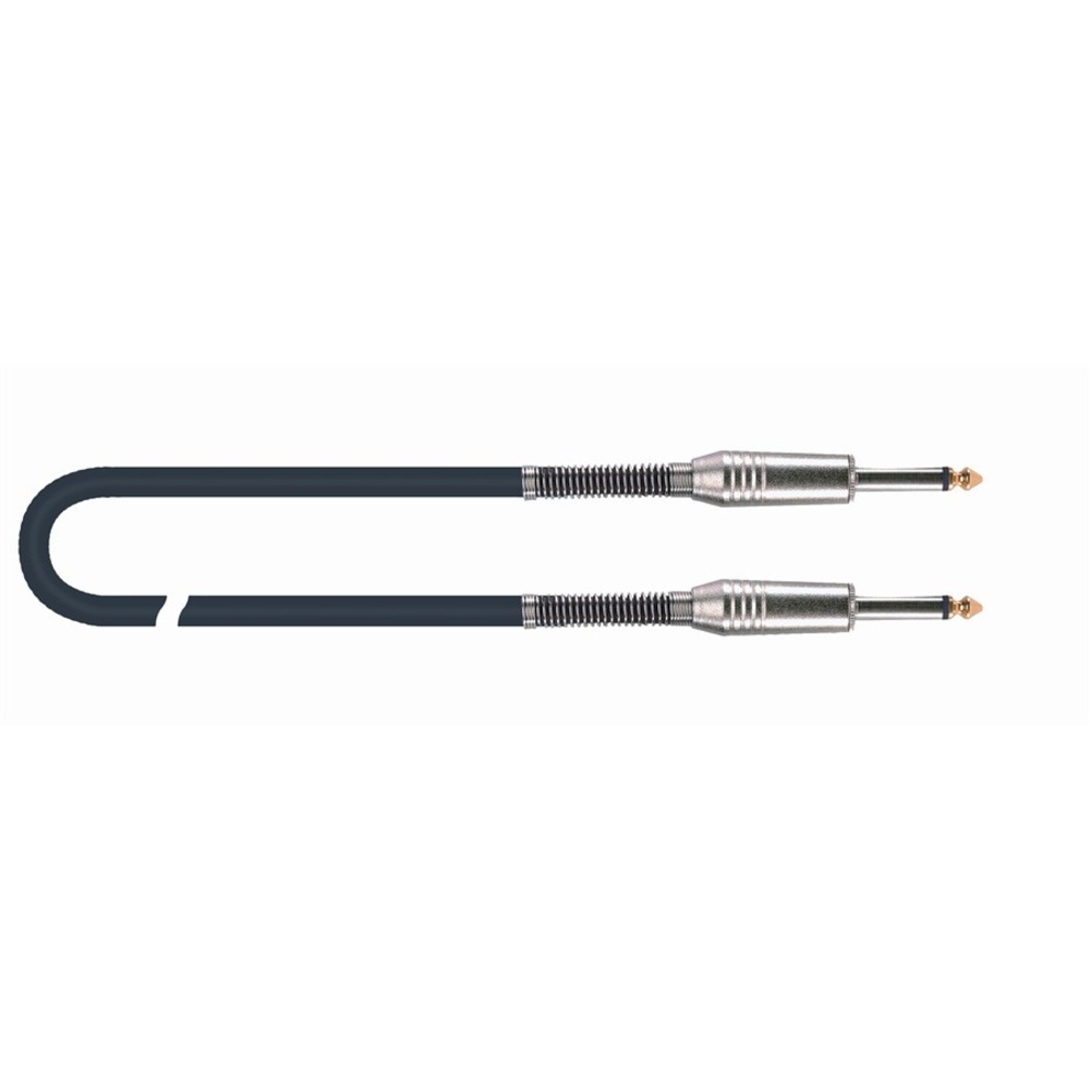 Кабель аудио 1xJack - 1xJack QUIK LOK S98-3BK 3.0m