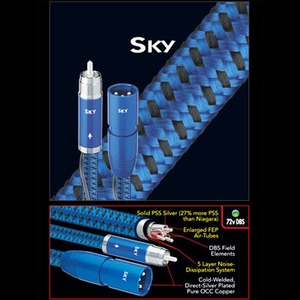 Кабель аудио 2xXLR - 2xXLR Audioquest Sky XLR 0.75m