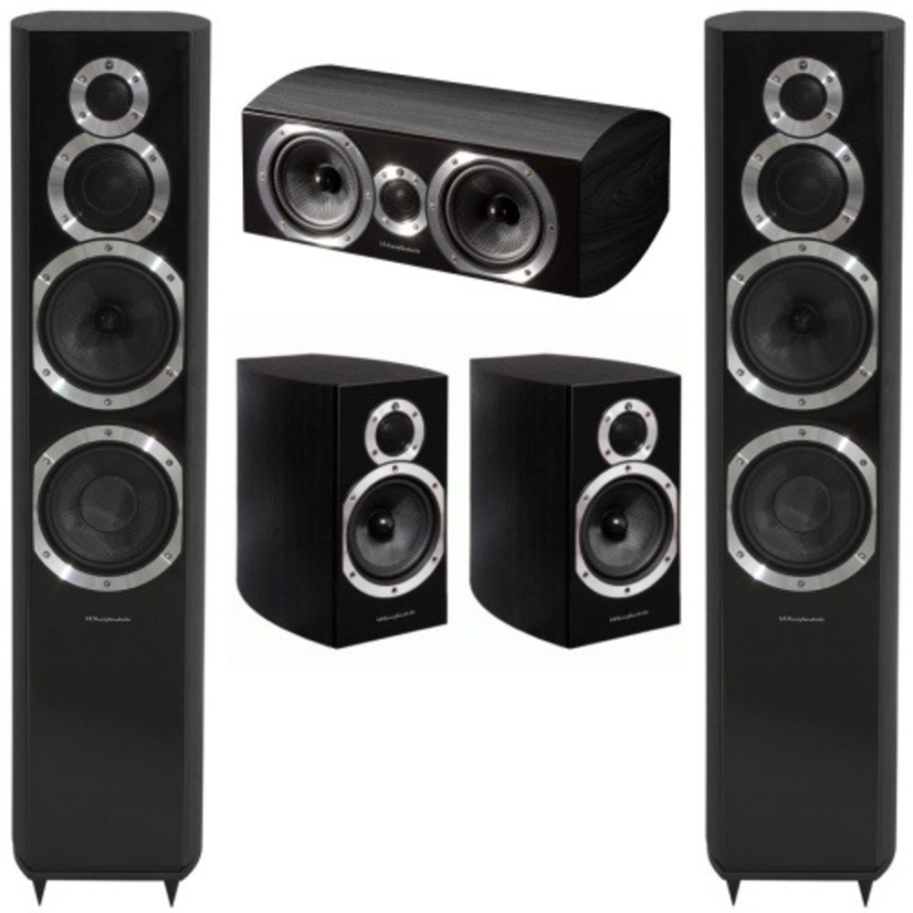 Комплект акустических систем Wharfedale Diamond 10.7 + Diamond 10.1 + Diamond 10 CS Blackwood