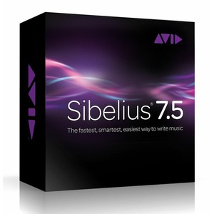 Программное обеспечение для студии Avid Sibelius 7.5