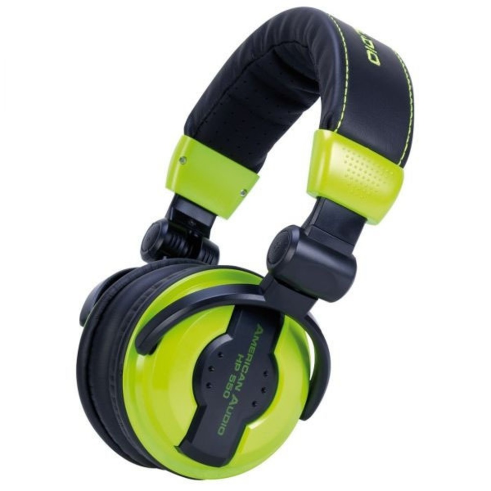 Наушники мониторные классические American Audio HP550 LIME
