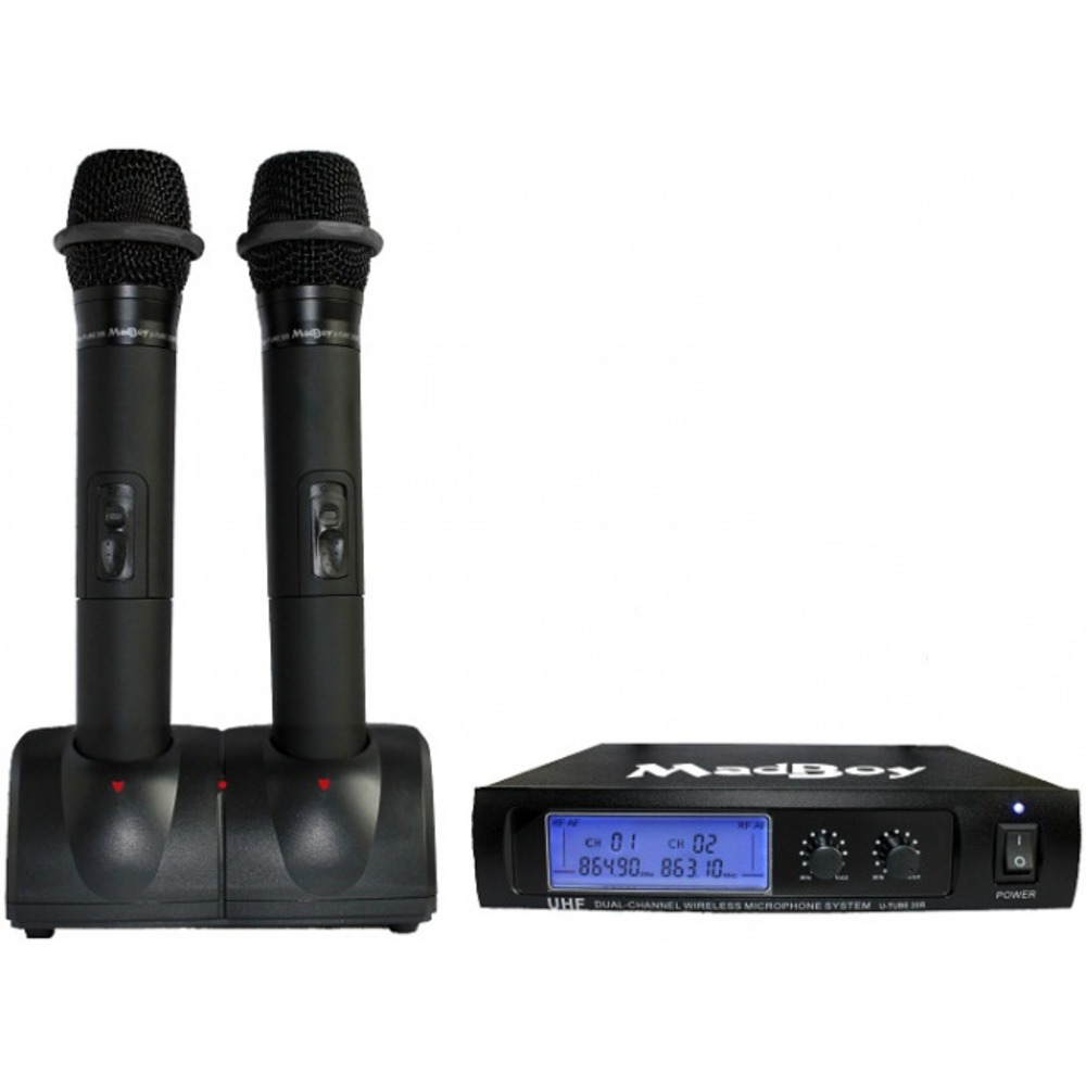 Радиосистема на два микрофона MadBoy U-TUBE 20R