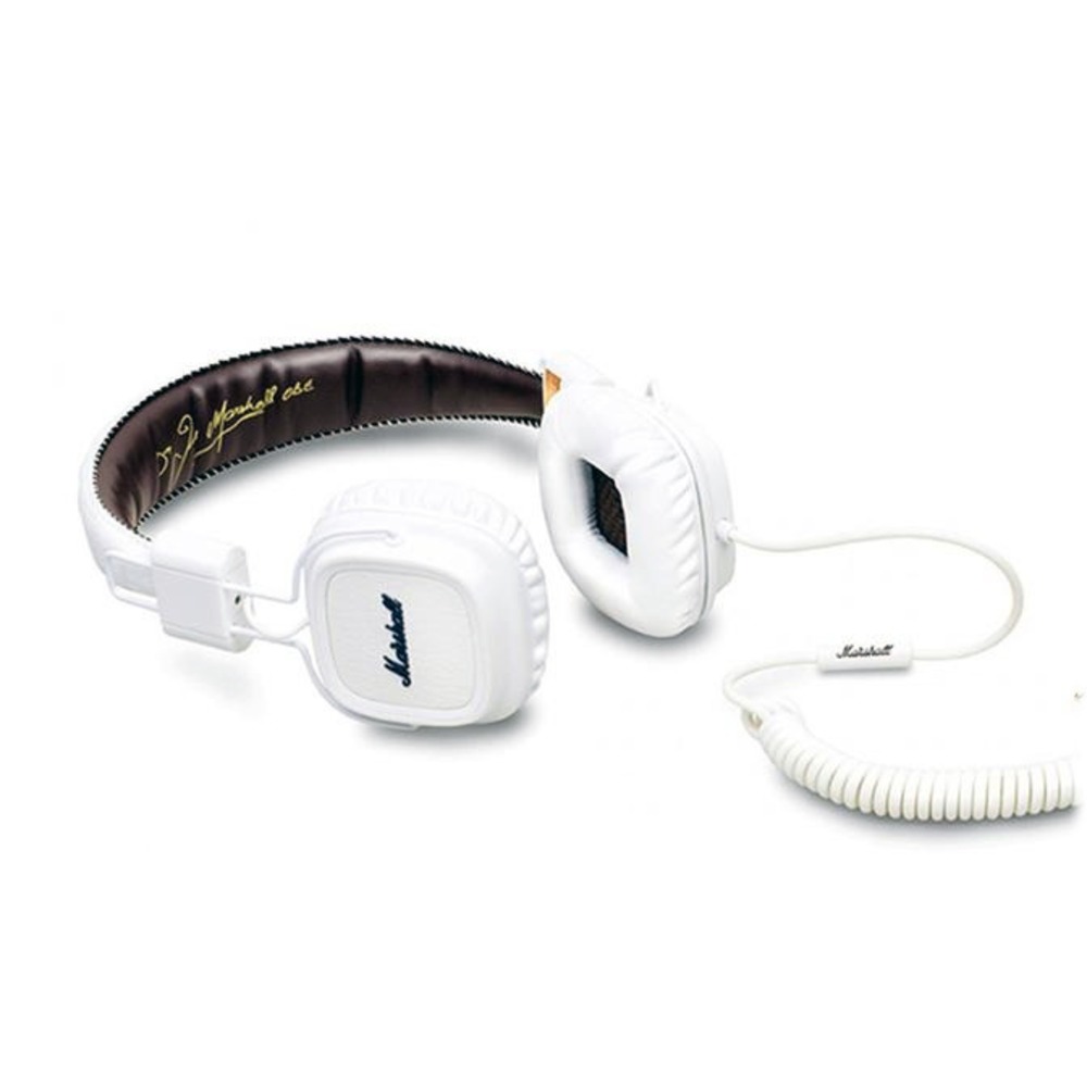 Наушники мониторные классические Marshall Major White