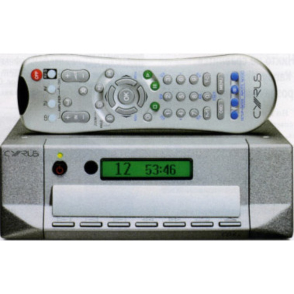 CD проигрыватель Cyrus CDXT Silver