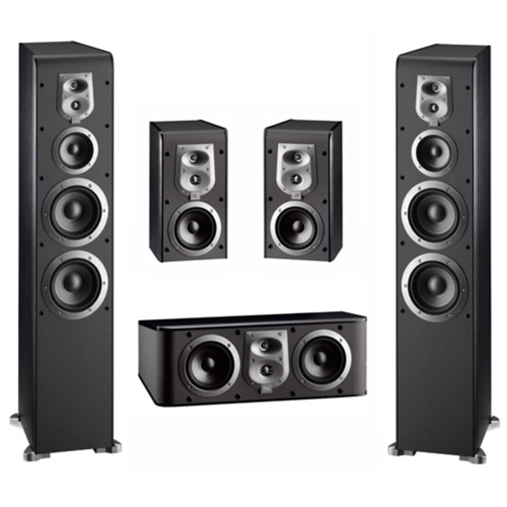 Комплект акустических систем JBL Kit ES80-ES20-ES25c-Black