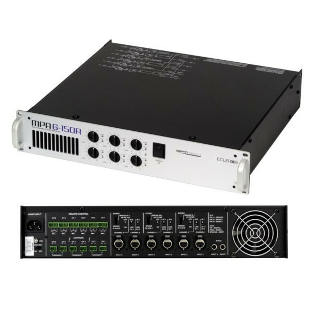 Усилитель мощности (концертный) Ecler MPA6-150R