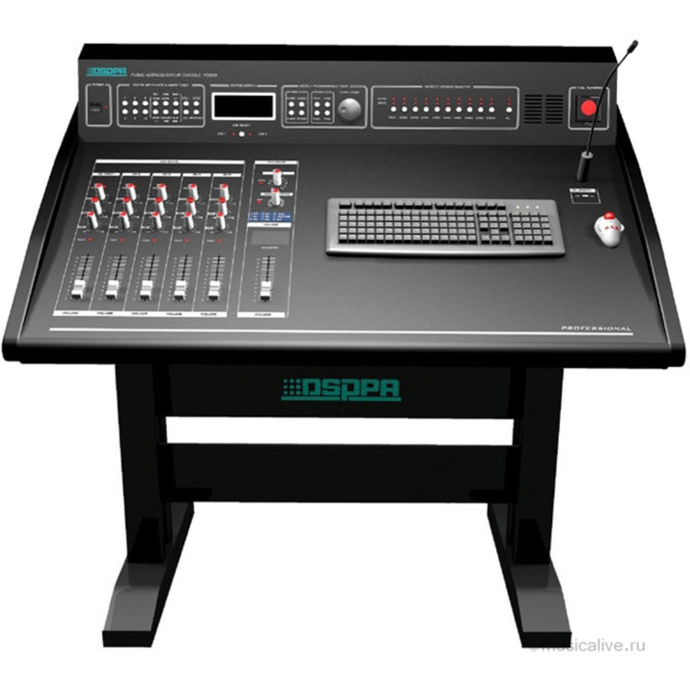 Микшер-предусилитель DSPPA PC-6635