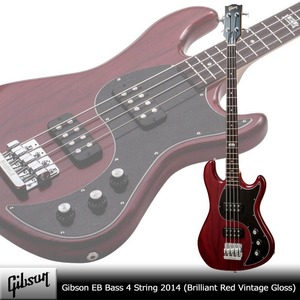 Бас-гитара Gibson Eb 2014 Red Vintage Gloss