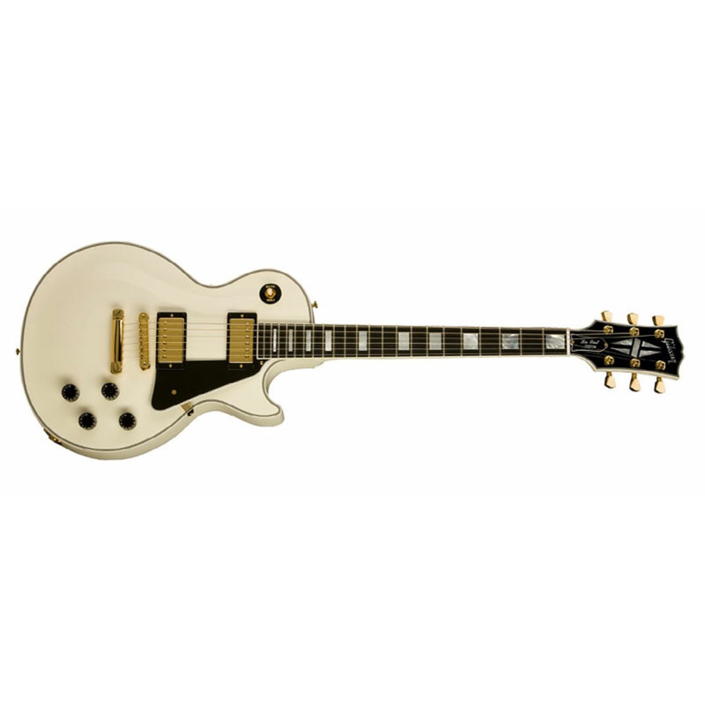 Электрогитара Gibson Custom Les Paul Custom Antique White Gold