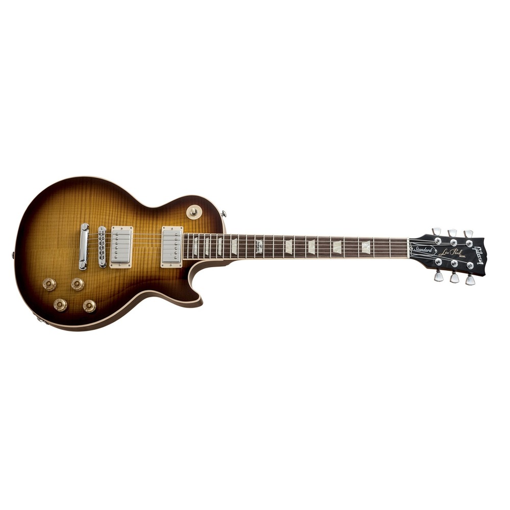Электрогитара Gibson Les Paul Standard Plus 2014 Tobacco Sunburst
