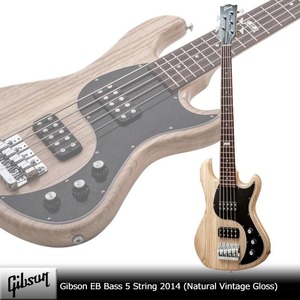 Бас-гитара Gibson Eb 2014 5 String Natural Vintage Gloss