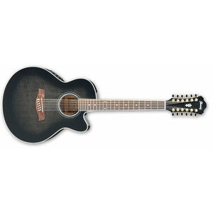 Электроакустическая гитара IBANEZ AEL2012E TRANSPARENT BLACK SUNBURST