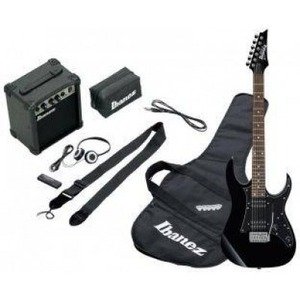 Гитарный комплект IBANEZ IJRG200U BLACK NEW JUMPSTART