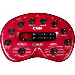 Гитарный процессор Line 6 POD 2 DIRECT DESKTOP GUITAR PREAMPLIFIER
