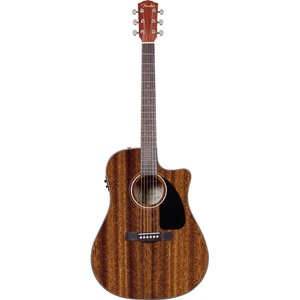 Акустическая гитара Fender CD-60CE All Mahogany Dreadnought Natural