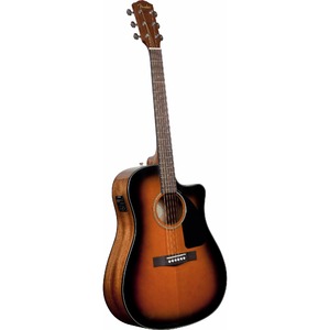 Электроакустическая гитара Fender CD-60CE Dreadnought Braun Sunburst W/Fishman Miniq Preamp