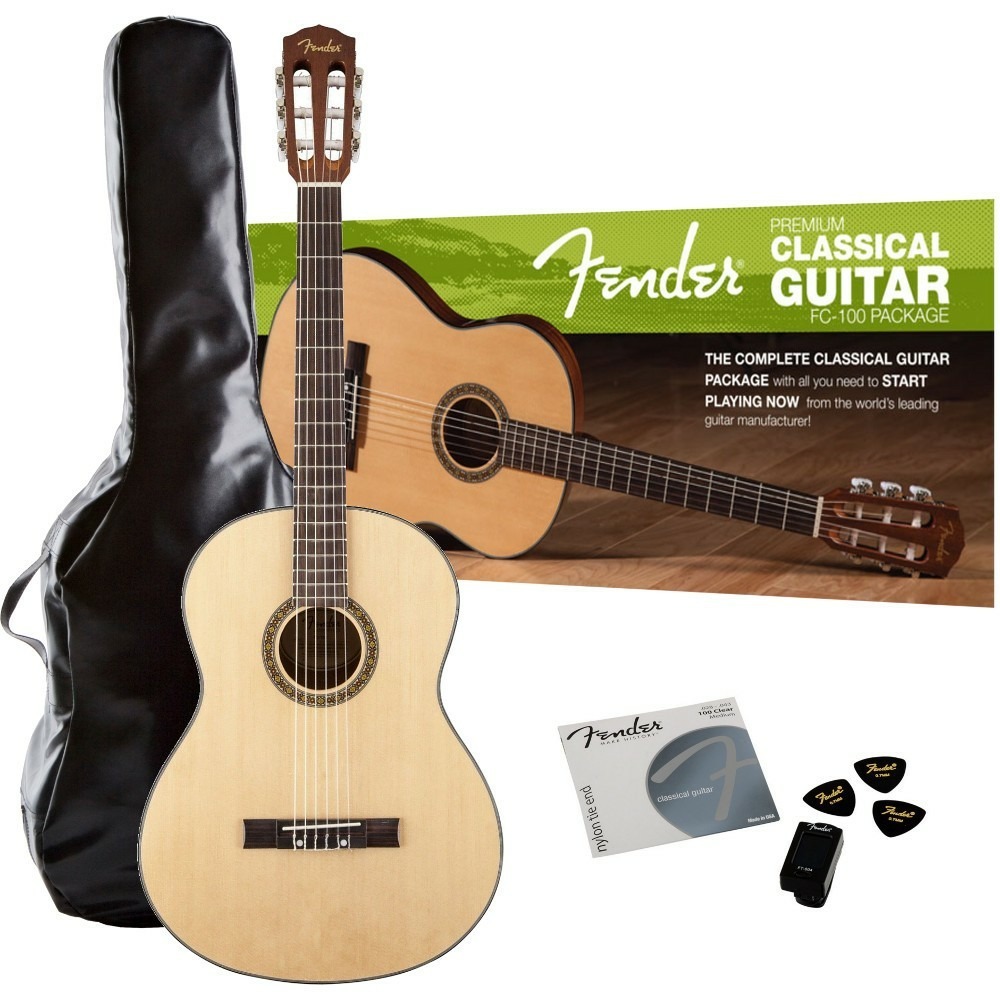 Классическая гитара Fender FC-100 Classical Pack