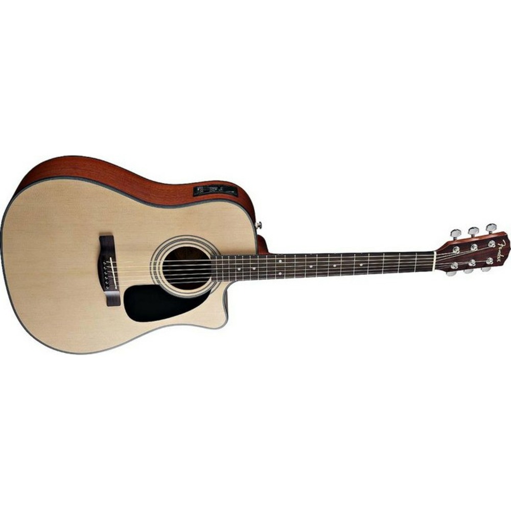 Электроакустическая гитара Fender CD-140SCE Dreadnought Natural Fishman Classic IV T Preamp W/Tuner
