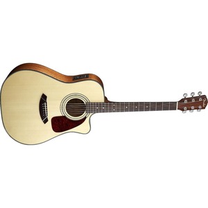 Электроакустическая гитара Fender CD-140SCE Dreadnought Natural Fishman Classic IV T Preamp W/Tuner