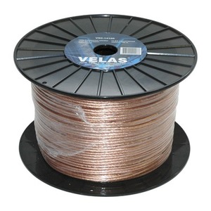 Кабель акустический с катушки двухжильный Velas VSC-14100