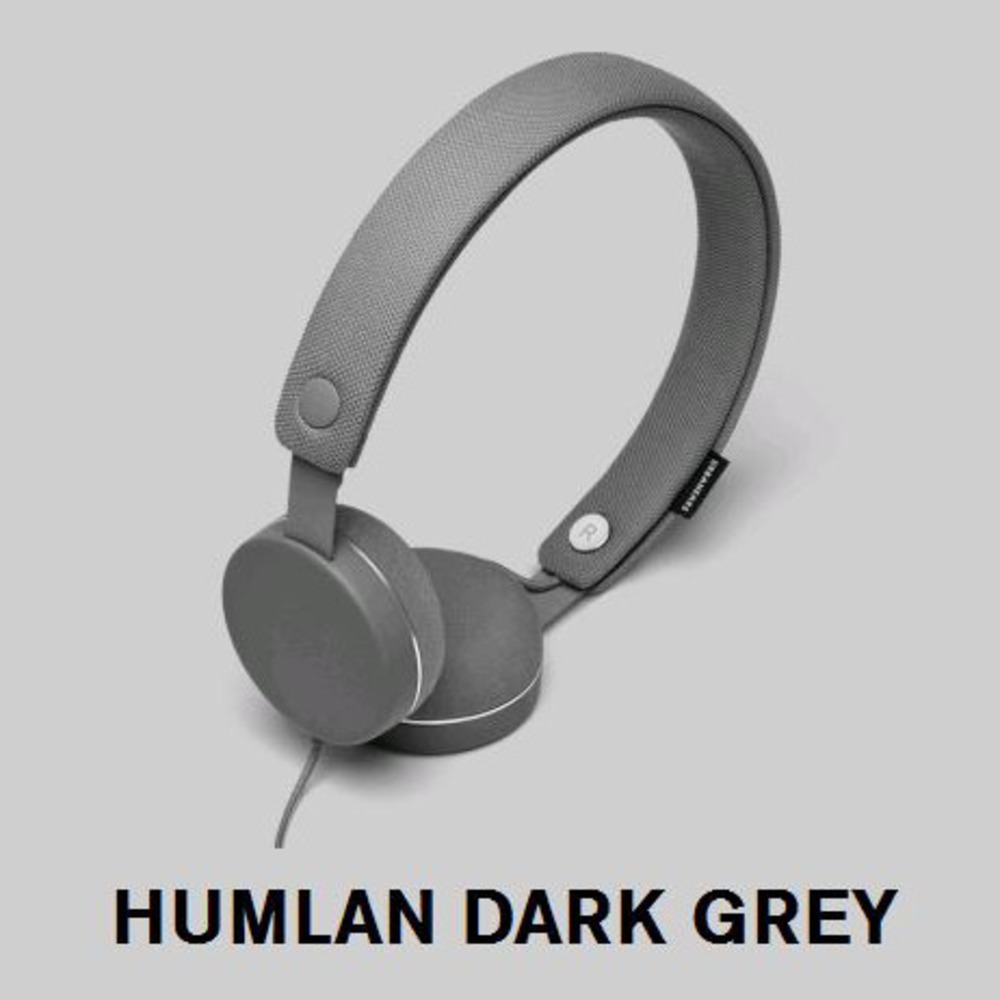 Наушники накладные классические Urbanears Humlan Dark Grey