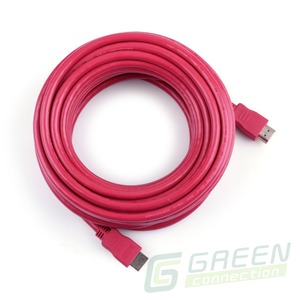 Кабель HDMI - HDMI Greenconnect GC-HM201-28AWG 5.0m