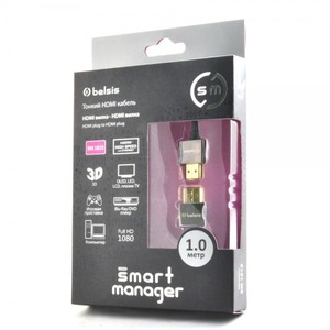 Кабель HDMI - HDMI Belsis SM1815 1.0m
