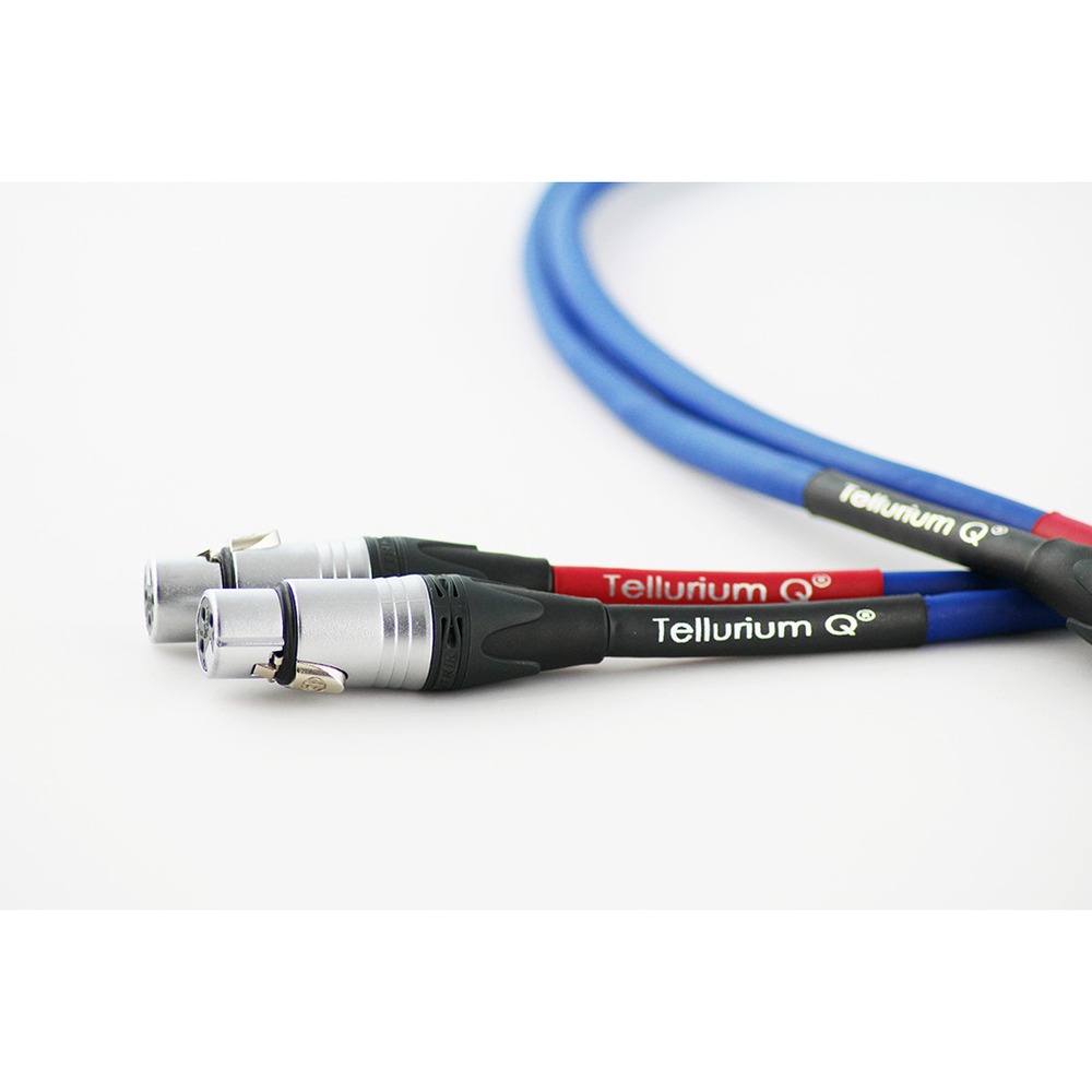 Кабель аудио 2xXLR - 2xXLR Tellurium Q Blue XLR Interconnect 1.0m