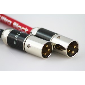Кабель аудио 2xXLR - 2xXLR Tellurium Q Ultra Black XLR Interconnect 1.0m