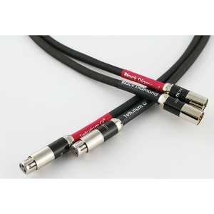 Кабель аудио 2xXLR - 2xXLR Tellurium Q Black Diamond XLR Interconnect 1.0m