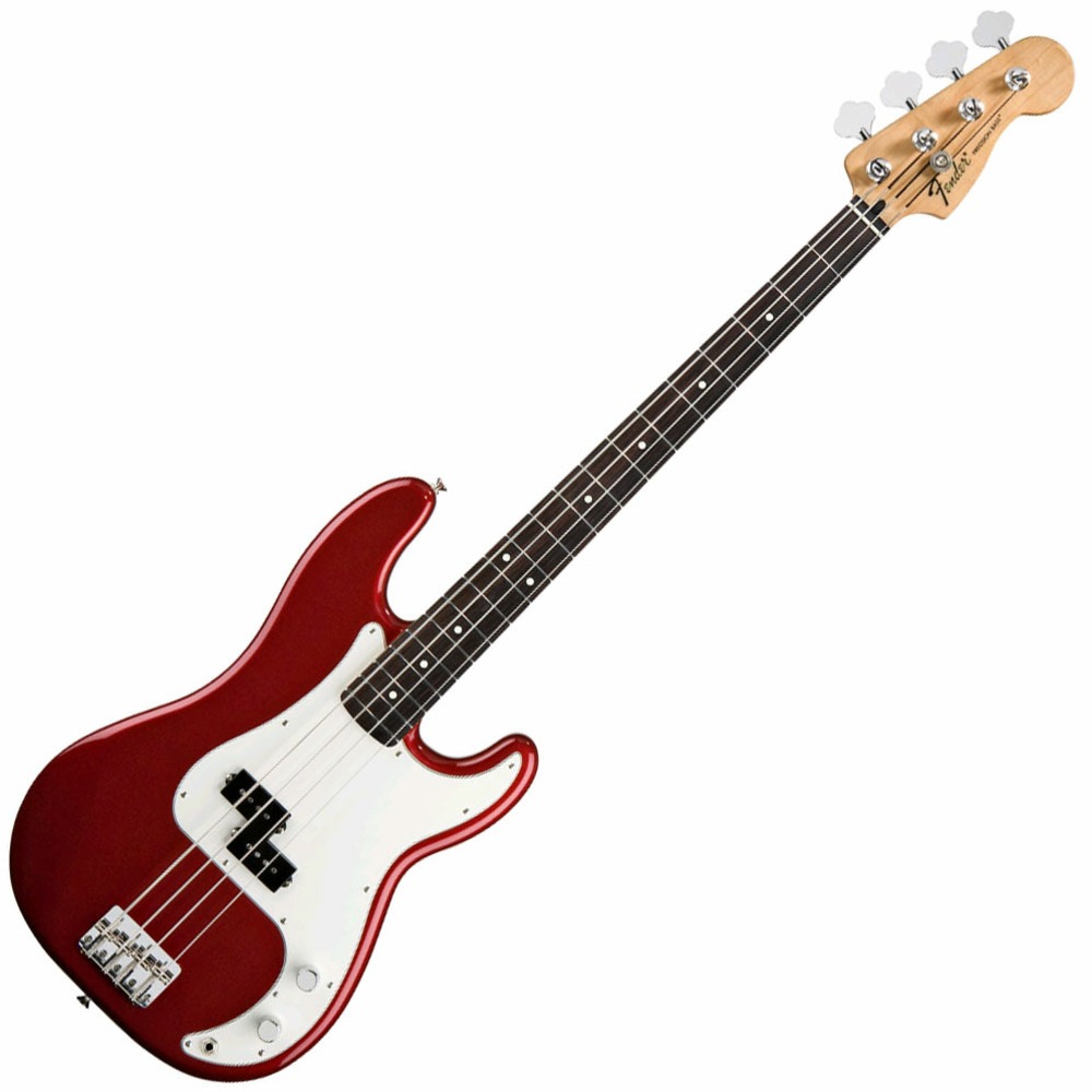Бас-гитара Fender Standard Precision Bass MN Candy Apple Red Tint
