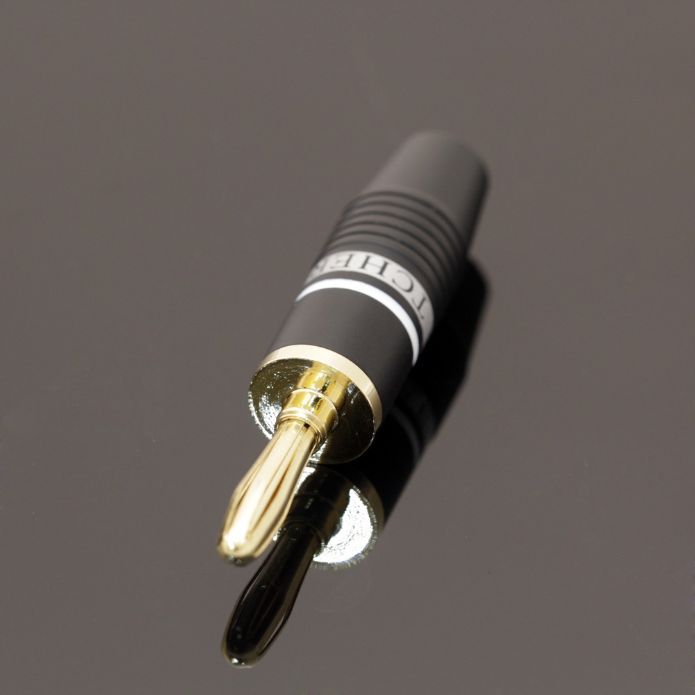 Разъем Банана Tchernov Cable Banana Plug Classic BG White