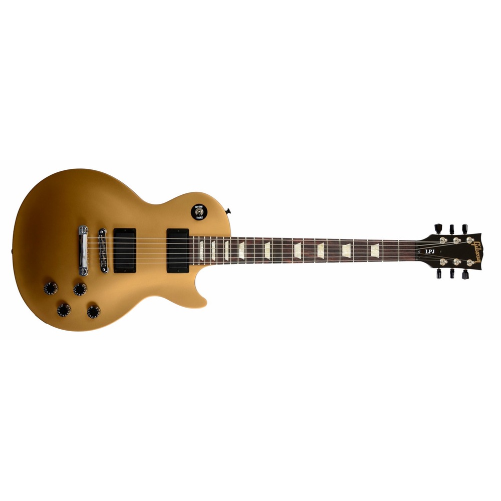 Электрогитара Gibson LPJ Rubbed Gold Top