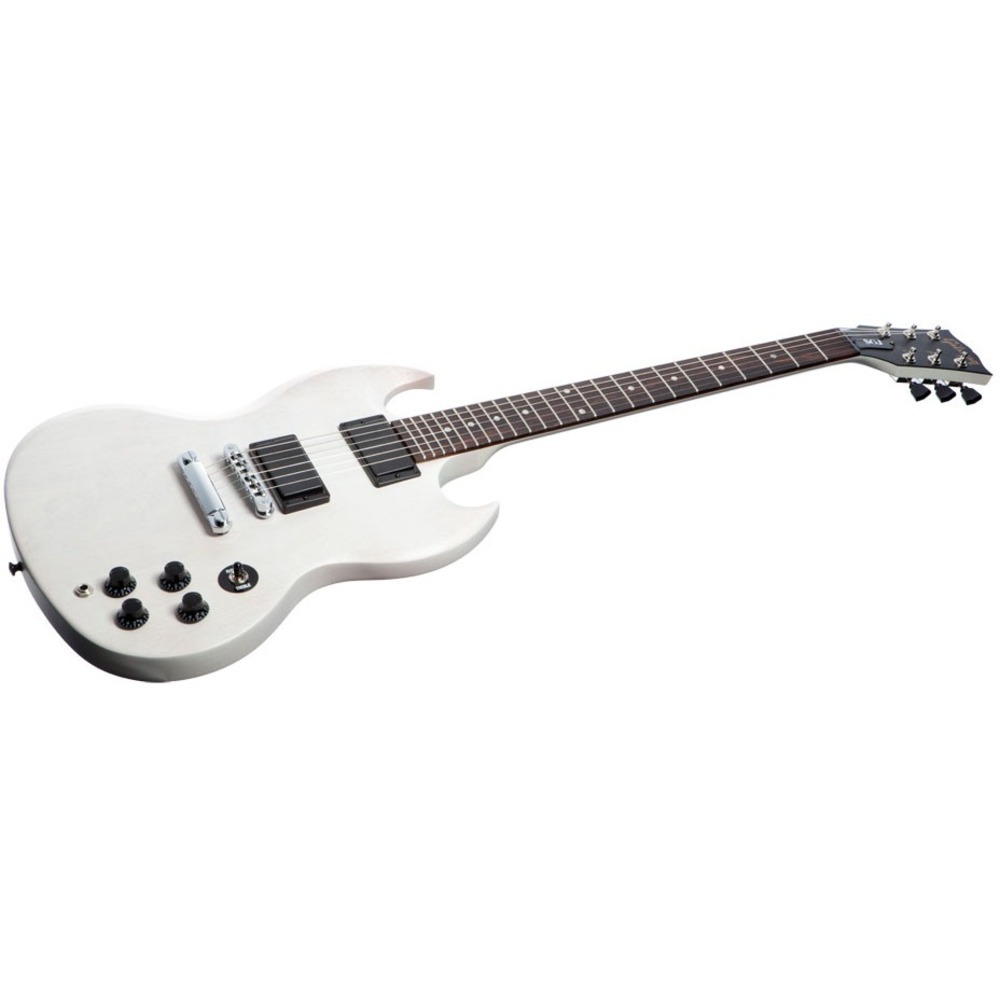 Бас-гитара Gibson SGJ Rubbed White