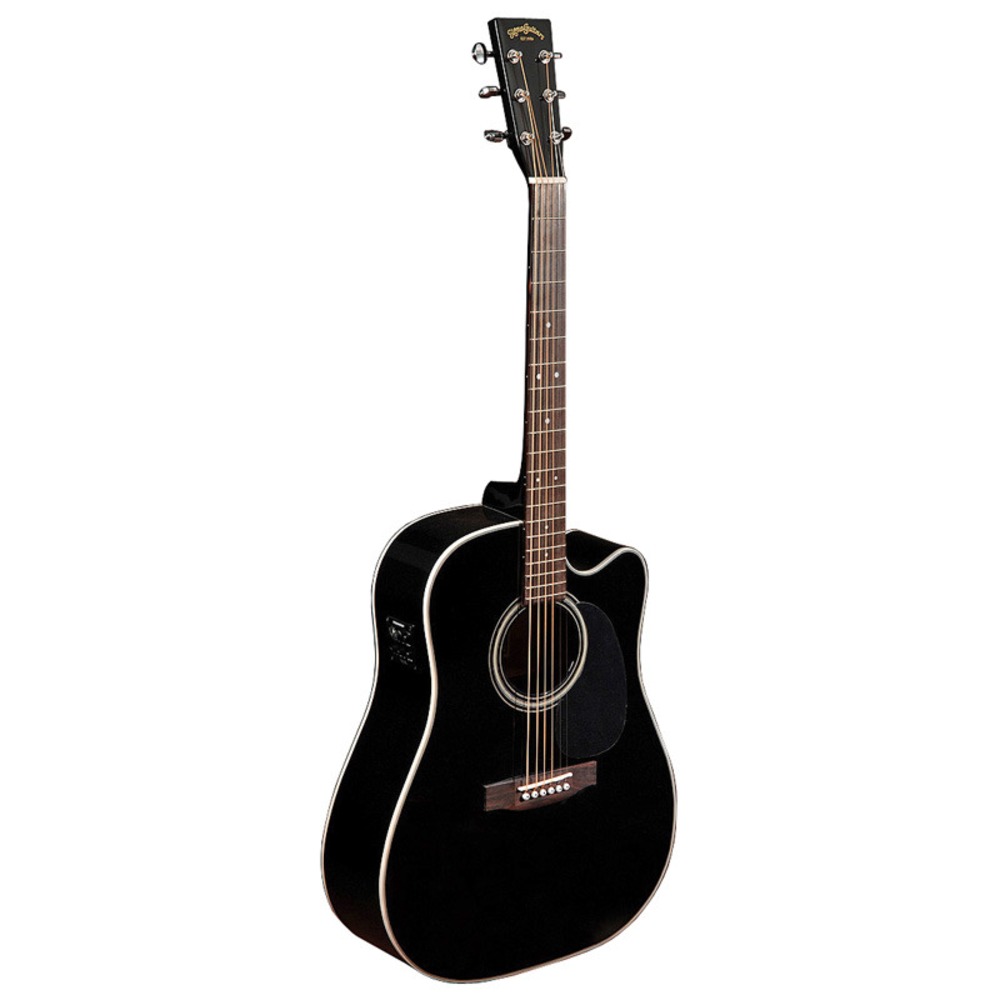 Электроакустическая гитара Sigma DMC-1STE-BK