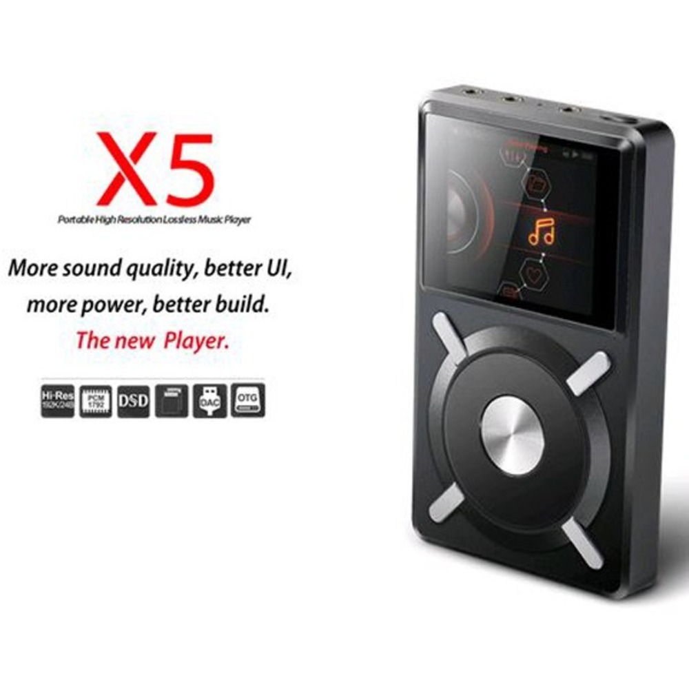Цифровой плеер Hi-Fi FiiO X5 Black
