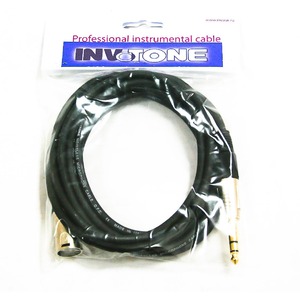 Кабель аудио 1xJack - 1xXLR Invotone ACM1003(S) RU 3.0m
