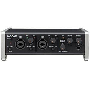 Внешняя звуковая карта с USB TASCAM US-2x2