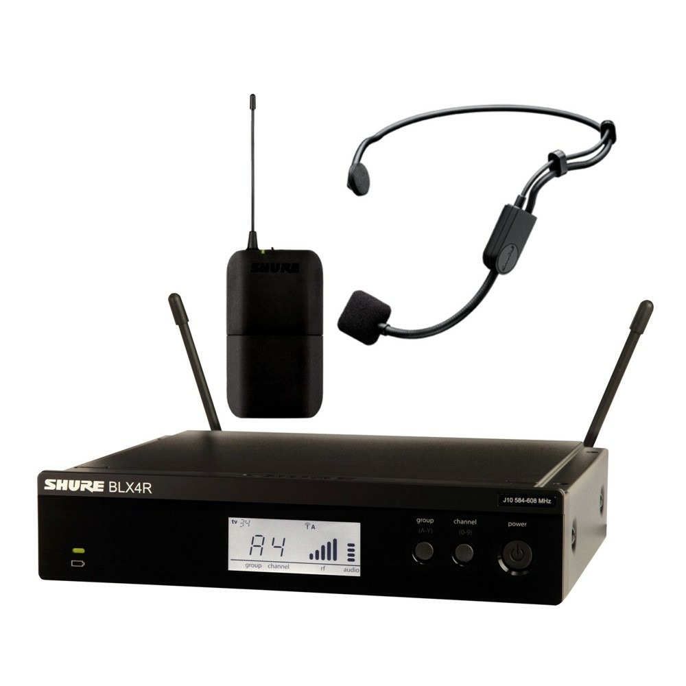 Радиосистема с оголовьем Shure BLX14RE/P31 K3E 606-638 MHz
