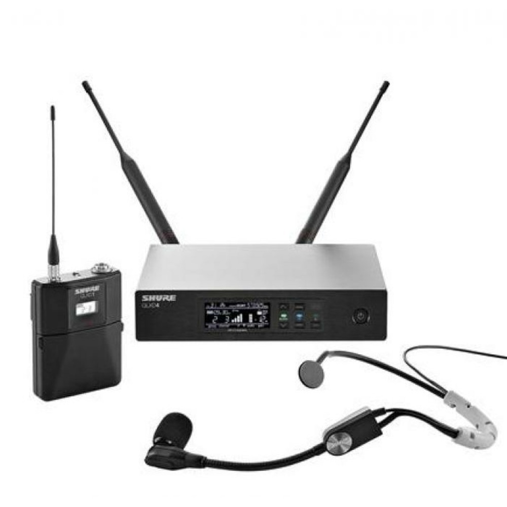 Радиосистема с оголовьем Shure QLXD14E/SM35 K51 606 - 670 MHz