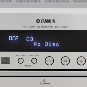 Стерео ресивер Yamaha CRX-N560 Silver